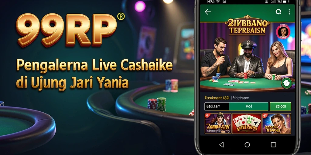 Tampilan gameplay Live Casino yang menarik dan interaktif.