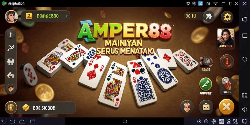 Gameplay seru domino dalam <strong>AMPER88</strong> yang menantang dan menghibur.