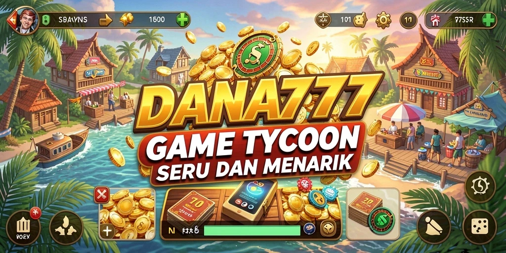 Tampilan gameplay DANA777 yang penuh strategi dan keseruan.