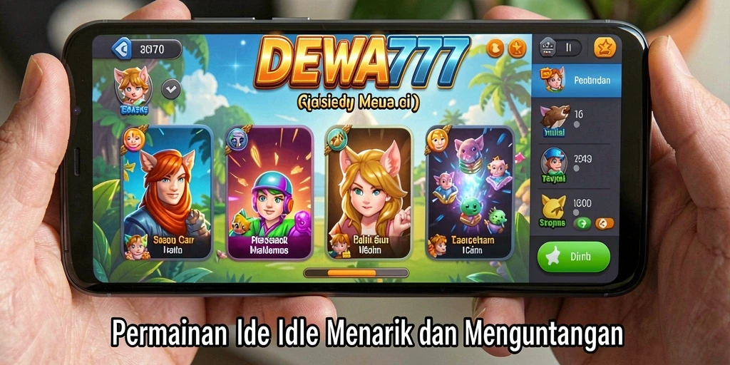 Screenshot gameplay menampilkan aksi seru dalam DEWA777.