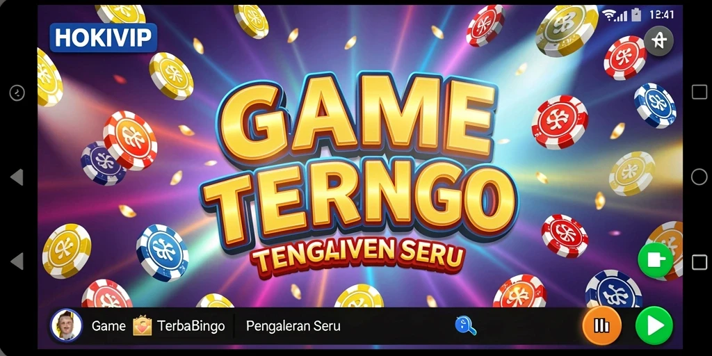 Screenshot menampilkan gameplay seru dari Bingo HOKIVIP.