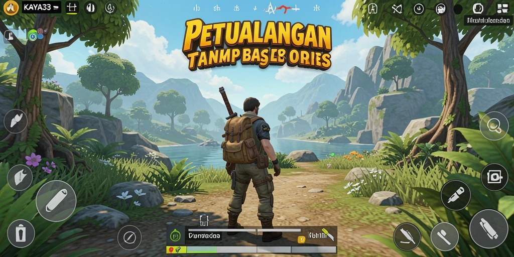 Screenshot KAYA33 menampilkan eksplorasi dunia terbuka yang menakjubkan.