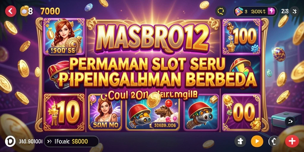 Tampilan gameplay seru dari game Slot MASBRO12 yang mendebarkan.