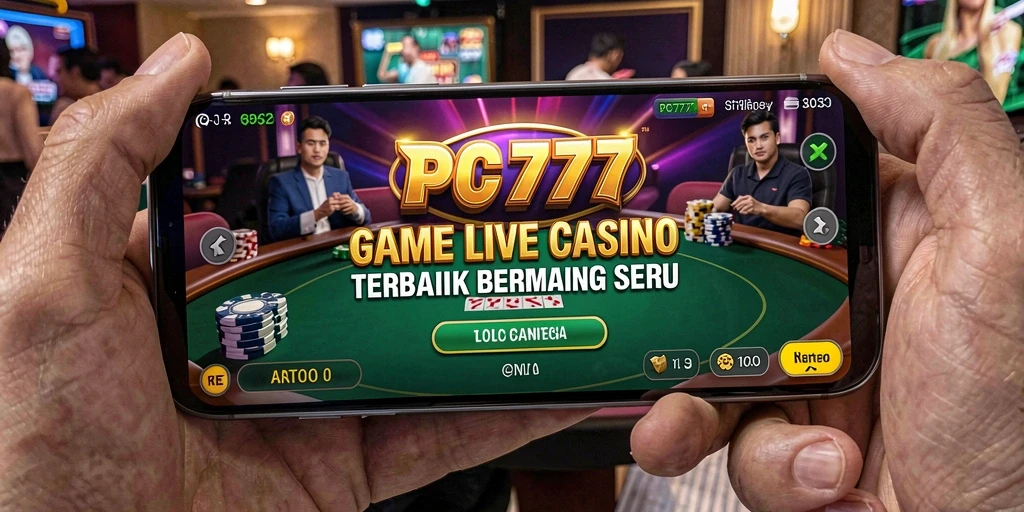 Gameplay Live Casino yang mendebarkan di PC777.