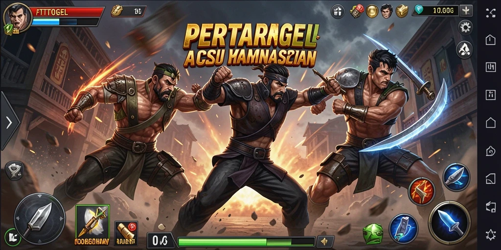Tampilan gameplay PTTOGEL yang seru dan menarik.