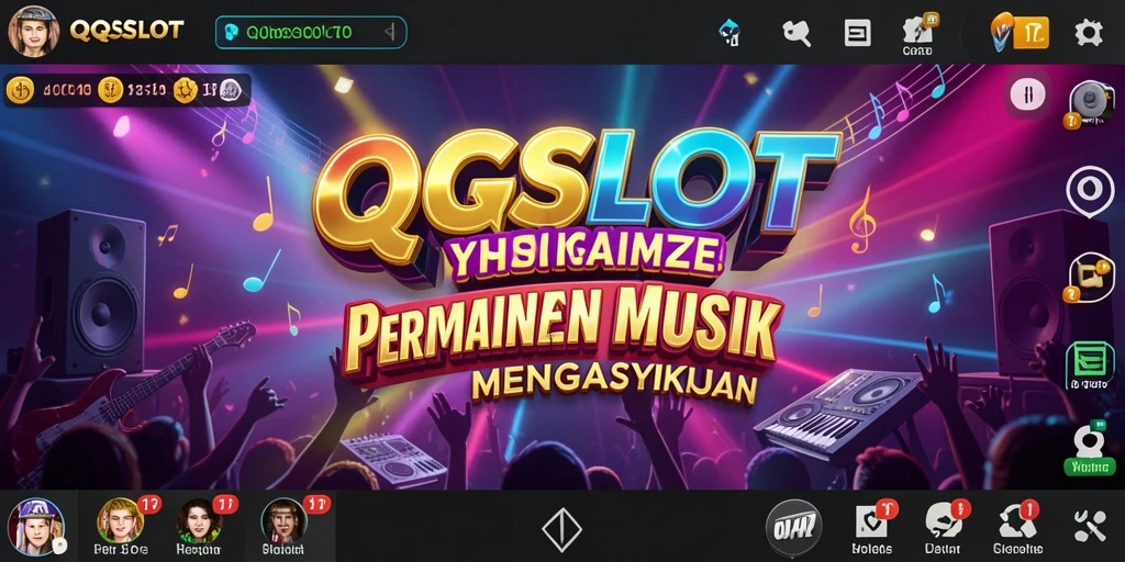 Tampilan menarik dari gameplay QQSLOT yang penuh warna dan interaktif.