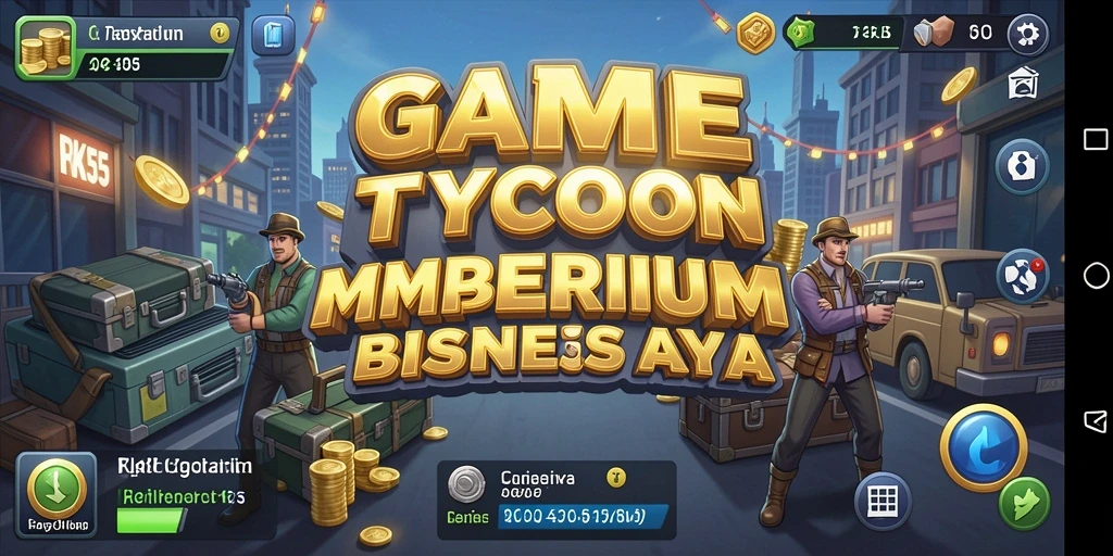 Screenshot menunjukkan gameplay menegangkan di RK55.