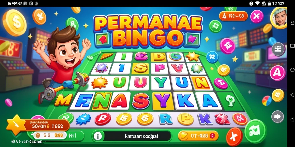 Screenshot gameplay RPRPRP menampilkan kegembiraan bermain Bingo.