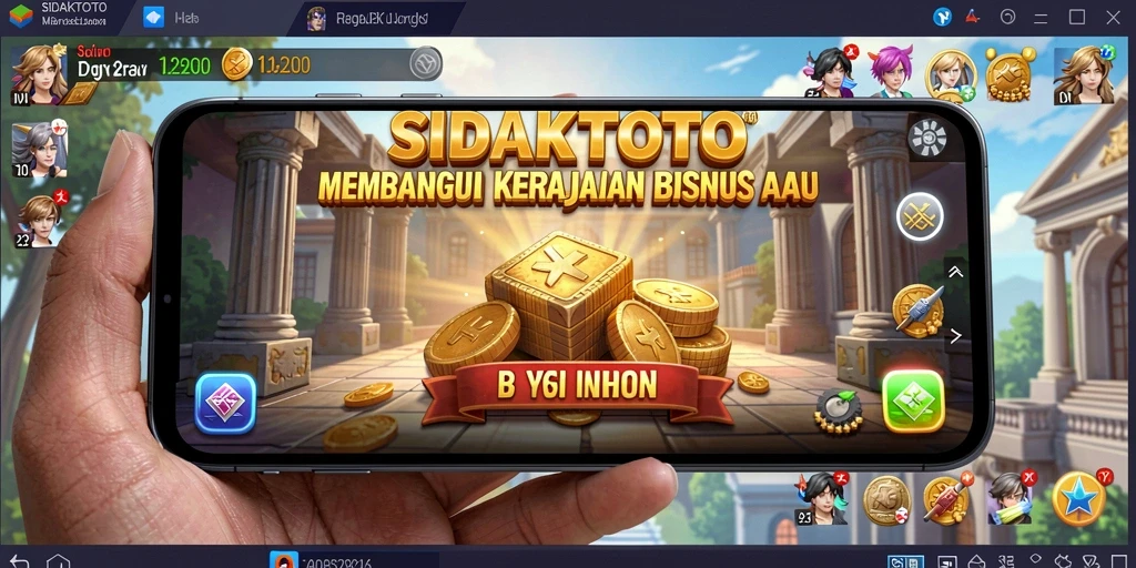 Tampilan gameplay menarik di SIDAKTOTO dengan lingkungan bisnis yang dinamis.