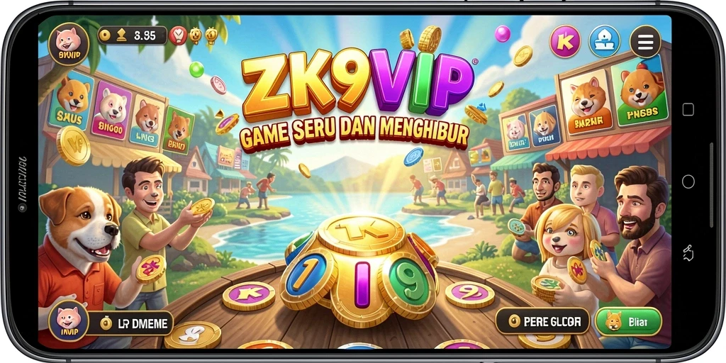 Tampilan gameplay ZK9VIP yang seru dan interaktif dalam permainan Bingo.
